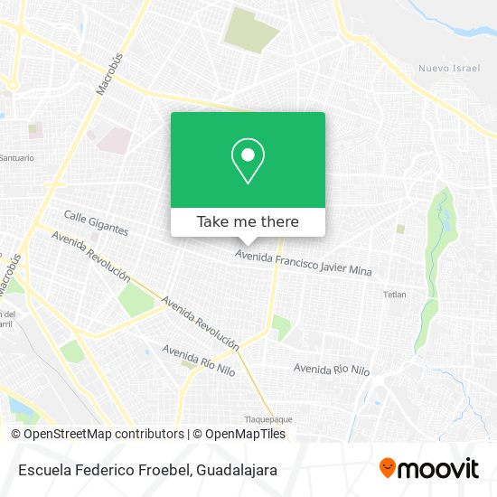 Escuela Federico Froebel map