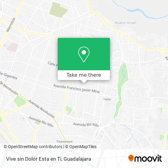 Vive sin Dolor Esta en Ti map