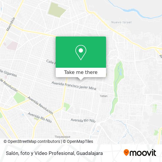 Salón, foto y Vídeo Profesional map