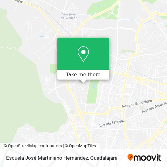 Escuela José Martiniano Hernández map