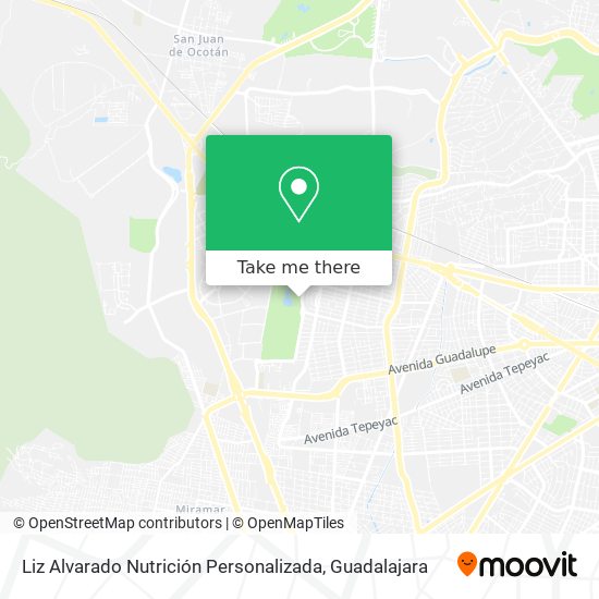 Mapa de Liz Alvarado Nutrición Personalizada