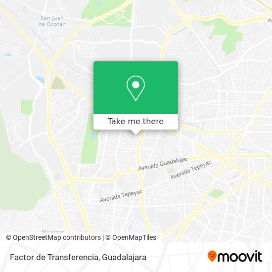Factor de Transferencia map