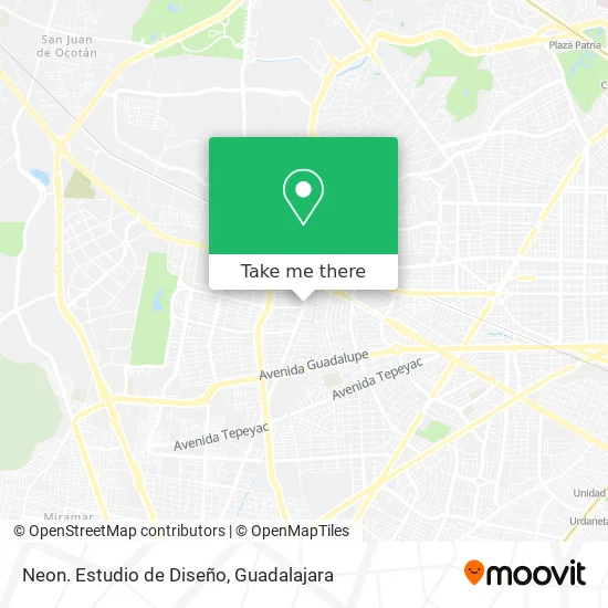 Neon. Estudio de Diseño map