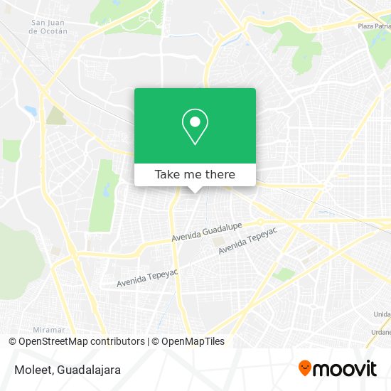 Mapa de Moleet