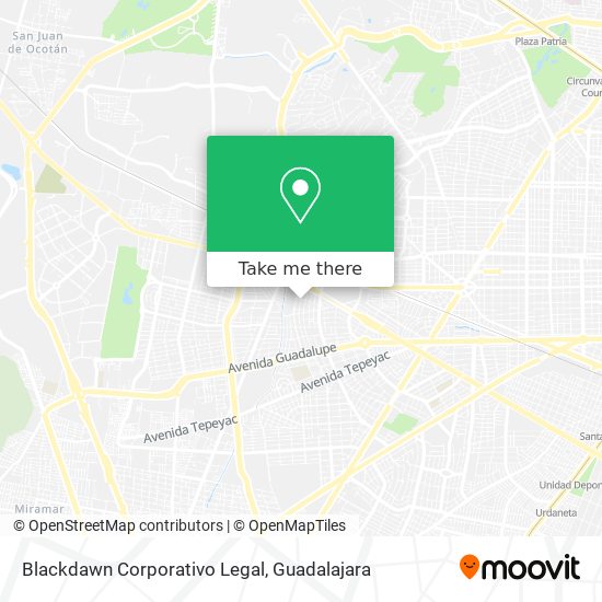 Mapa de Blackdawn Corporativo Legal