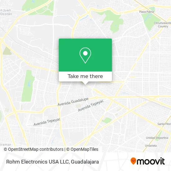 Rohm Electronics USA LLC map