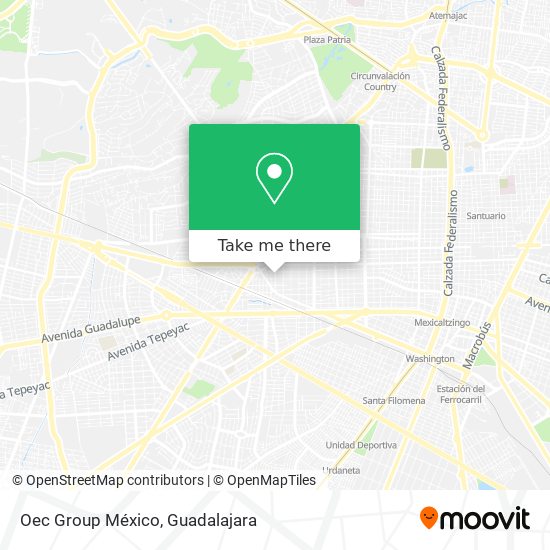 Oec Group México map