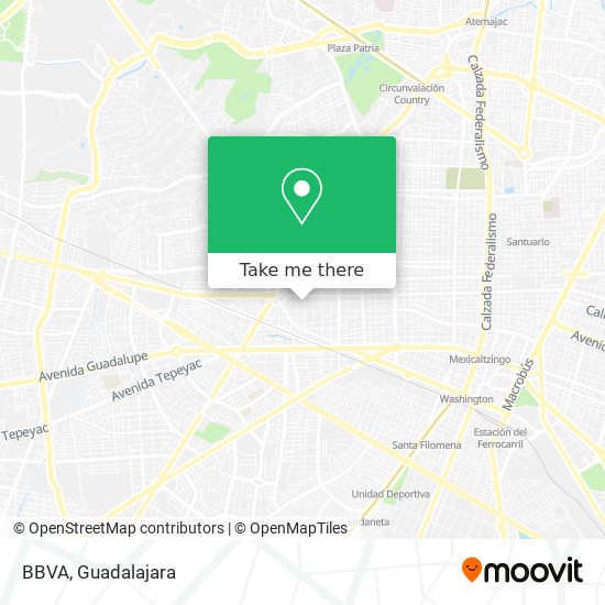 BBVA map