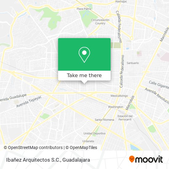Ibañez Arquitectos S.C. map