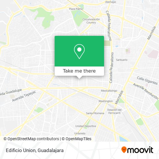 Mapa de Edificio Union