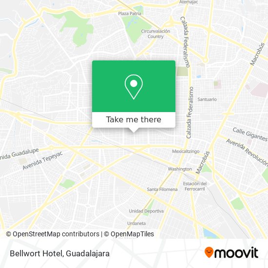 Bellwort Hotel map