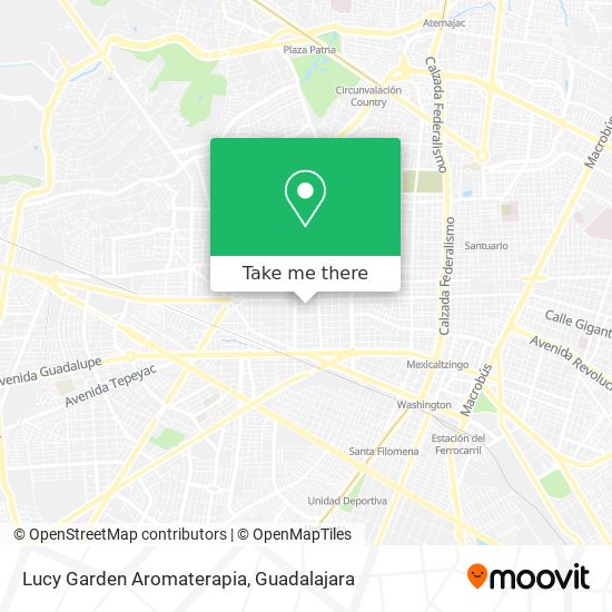 Mapa de Lucy Garden Aromaterapia