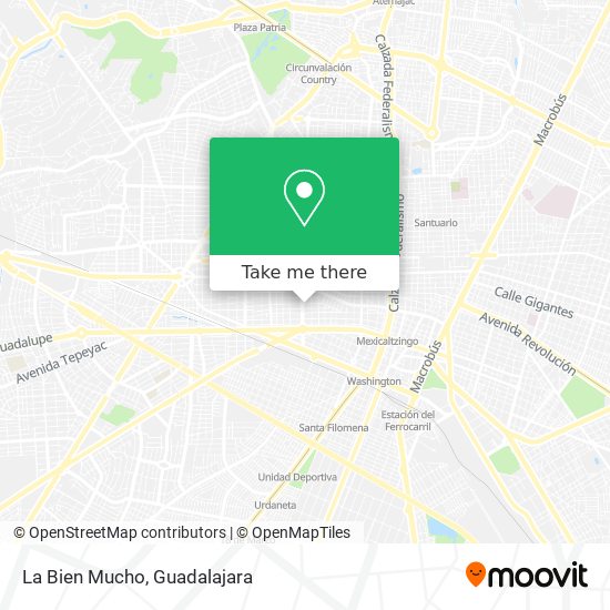 Mapa de La Bien Mucho