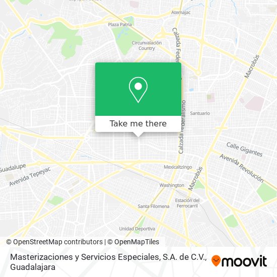 Masterizaciones y Servicios Especiales, S.A. de C.V. map