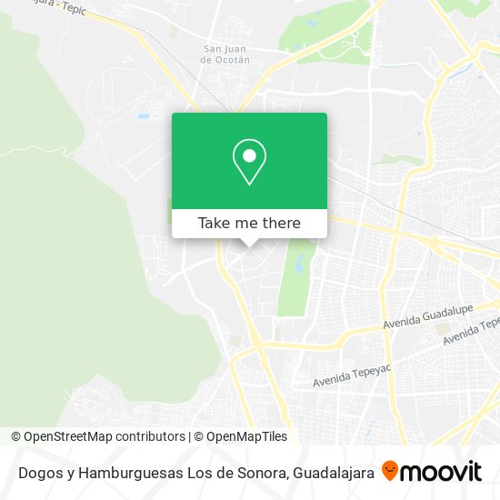Dogos y Hamburguesas Los de Sonora map