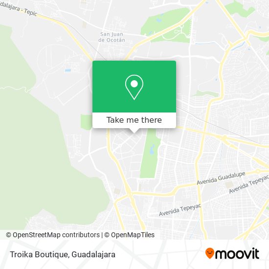 Mapa de Troika Boutique