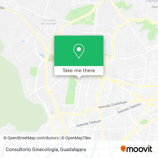 Consultorio Ginecologia map