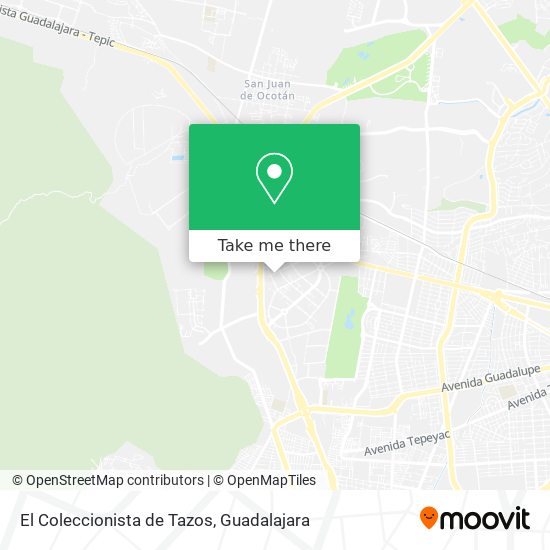 El Coleccionista de Tazos map