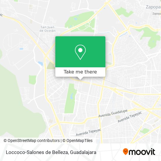 Loccoco-Salones de Belleza map