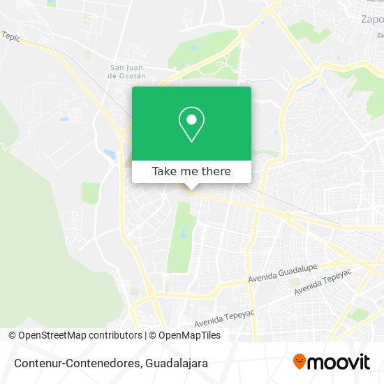 Contenur-Contenedores map