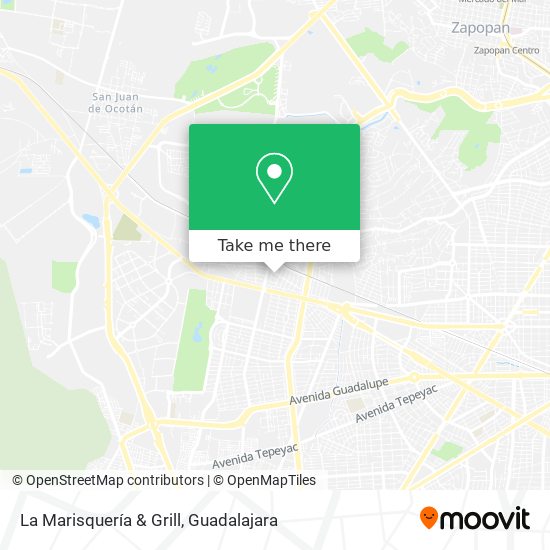 Mapa de La Marisquería & Grill