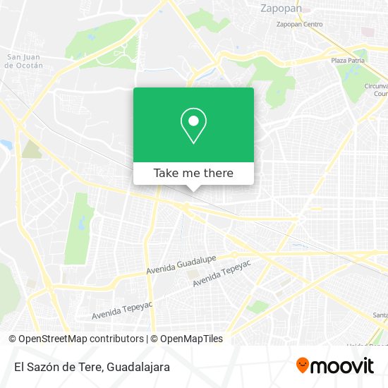 El Sazón de Tere map