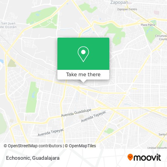 Mapa de Echosonic
