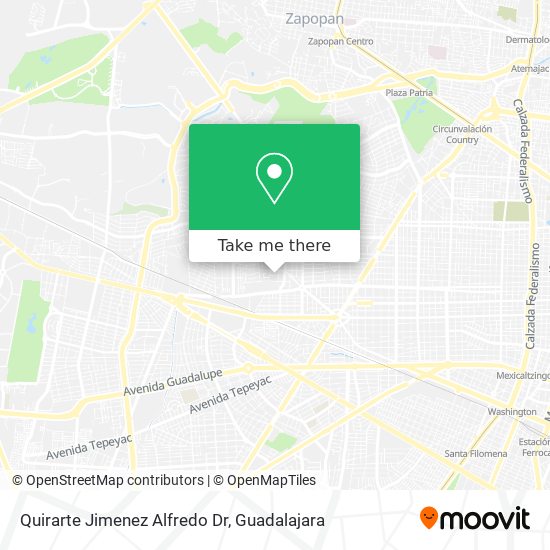 Mapa de Quirarte Jimenez Alfredo Dr