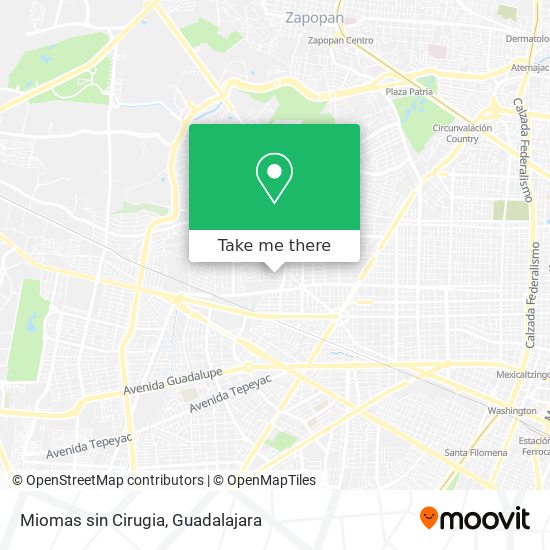 Miomas sin Cirugia map