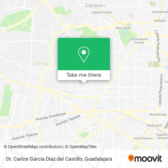 Mapa de Dr. Carlos García Díaz del Castillo