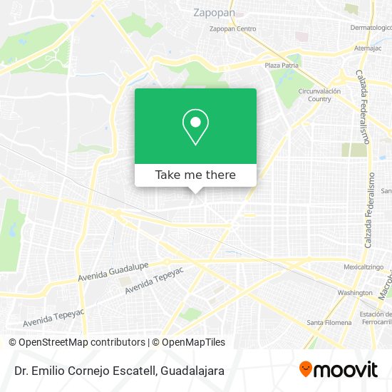 Dr. Emilio Cornejo Escatell map