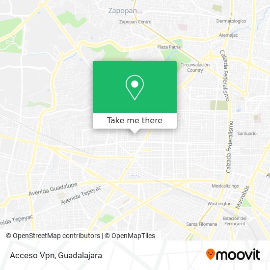 Mapa de Acceso Vpn