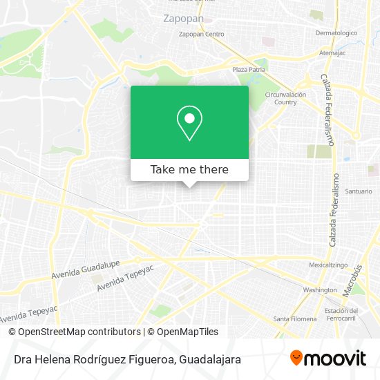 Dra Helena Rodríguez Figueroa map