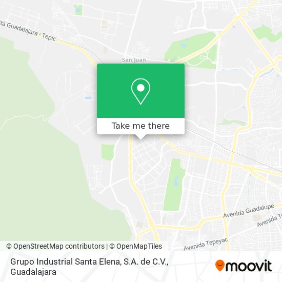Grupo Industrial Santa Elena, S.A. de C.V. map