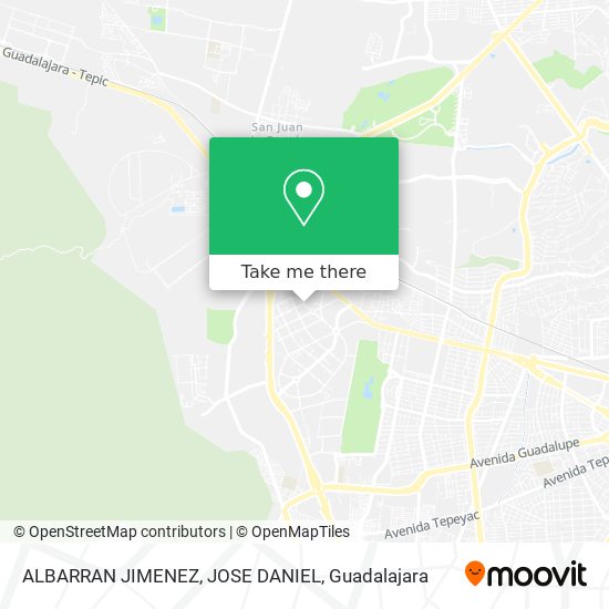 ALBARRAN JIMENEZ, JOSE DANIEL map