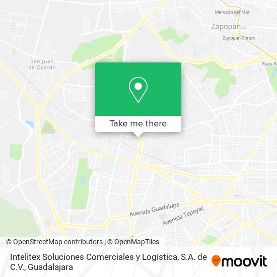 Intelitex Soluciones Comerciales y Logística, S.A. de C.V. map