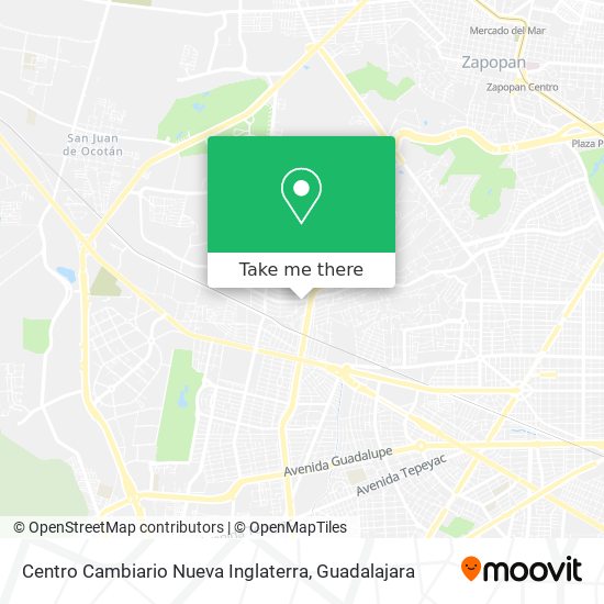 Centro Cambiario Nueva Inglaterra map