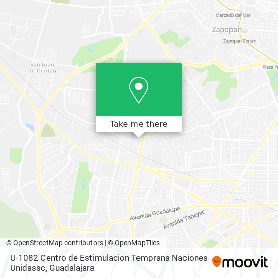 U-1082 Centro de Estimulacion Temprana Naciones Unidassc map