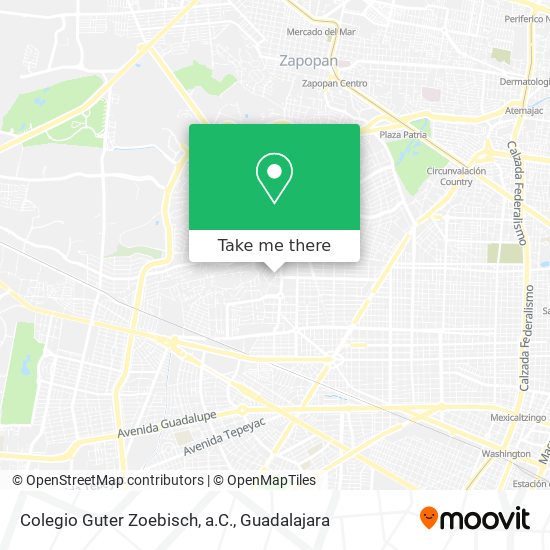 Mapa de Colegio Guter Zoebisch, a.C.