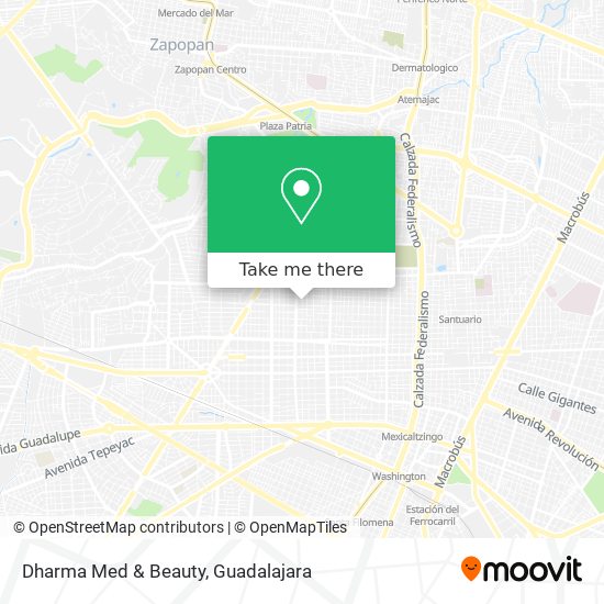 Mapa de Dharma Med & Beauty