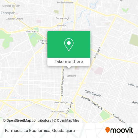 Farmacia La Económica map