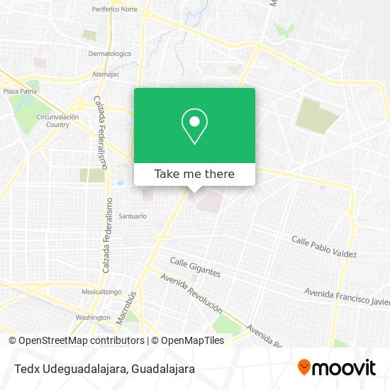 Tedx Udeguadalajara map