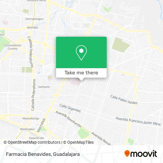 Farmacia Benavides map