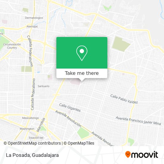 Mapa de La Posada
