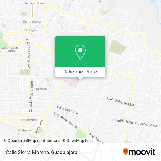 Calle Sierra Morena map