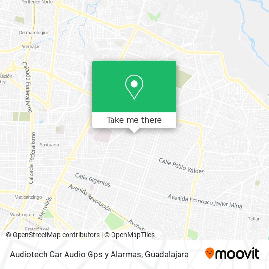Audiotech Car Audio Gps y Alarmas map