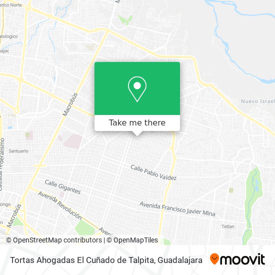 Tortas Ahogadas El Cuñado de Talpita map