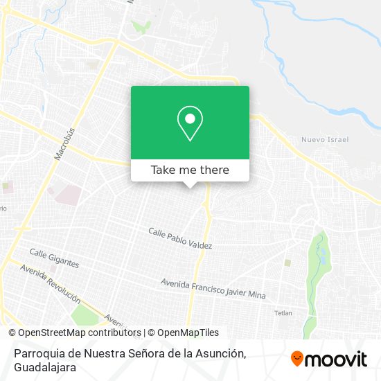 Parroquia de Nuestra Señora de la Asunción map