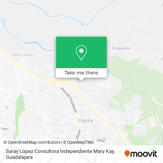 Mapa de Saray López Consultora Independiente Mary Kay