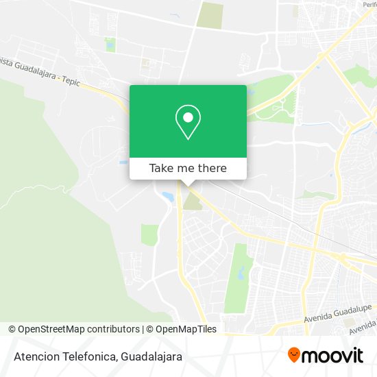 Mapa de Atencion Telefonica